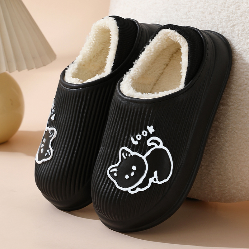 Black-kitten / Shoe size 44-45 is recommended for feet 43-44