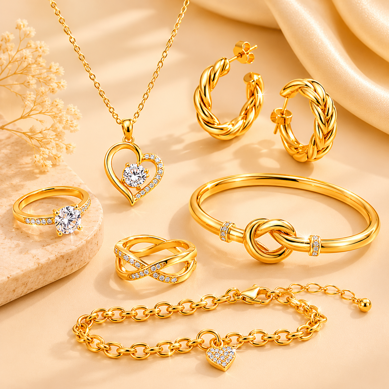Gold Plated Jewelleries